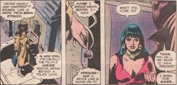 Supergirl is sent to the Village to speak to Madame Xanadu in Wonder Woman, issue 292, 1982