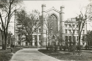 The University Building in 1891. Courtesy of the New York University Archives.